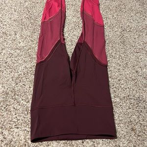 Lululemon ombré pink leggings size small. Super soft breathable material